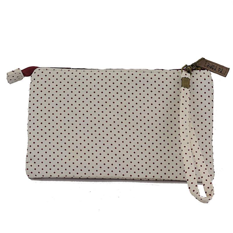 Handtasche Patchwork Kosmetiktasche Anker türkis